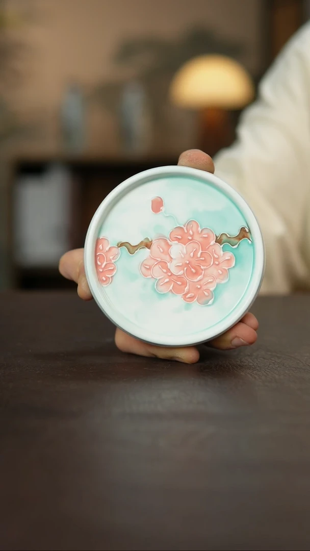 杯景德柴烧手作多人瑕疵