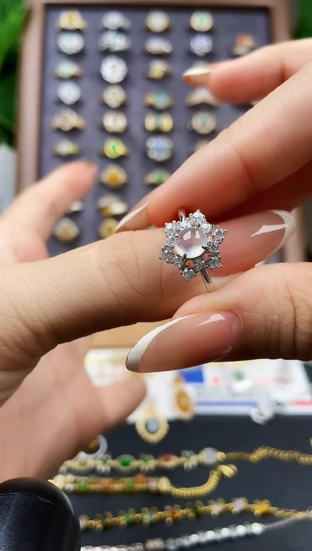 银S925镶嵌戒指翡翠02
