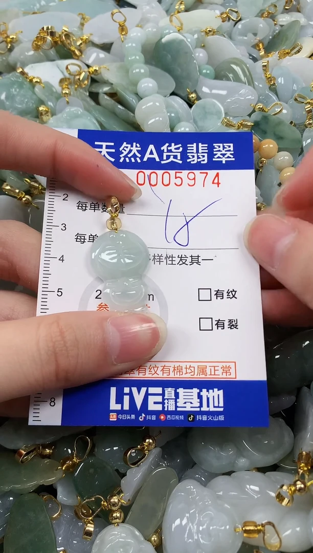 颈饰未镶嵌翡翠纯天然a货翡翠