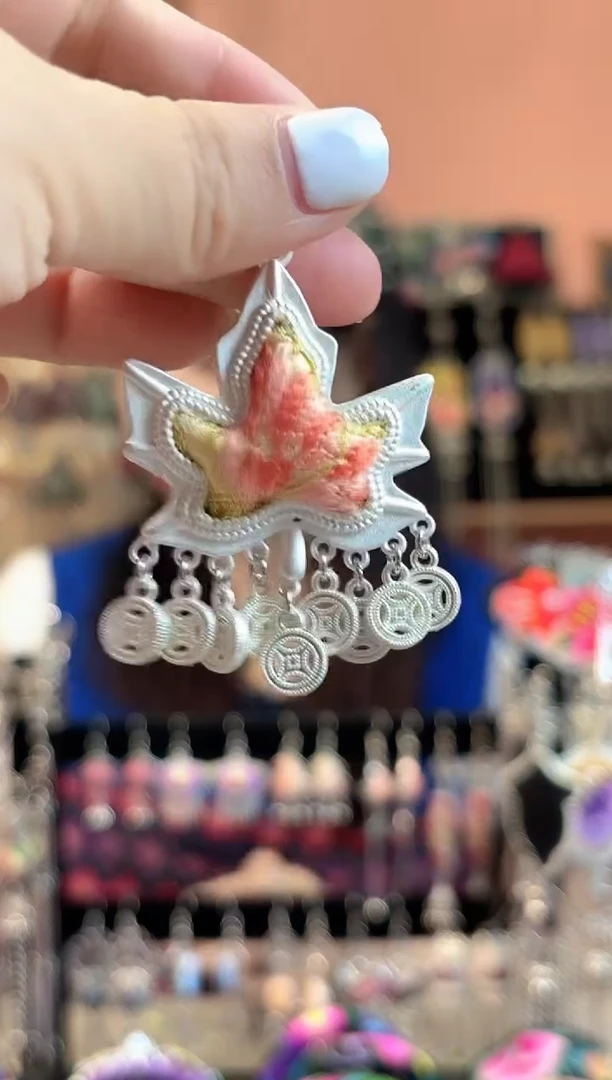织绣艺枝独绣老绣饰品99