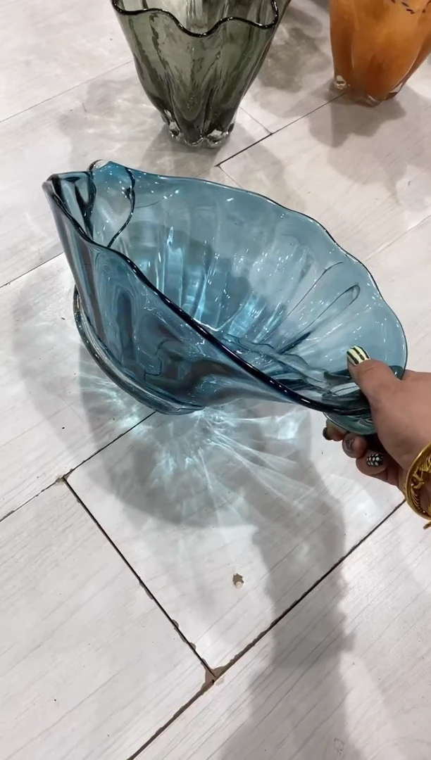 【闪购商品】琉璃慕忆家花瓶微瑕