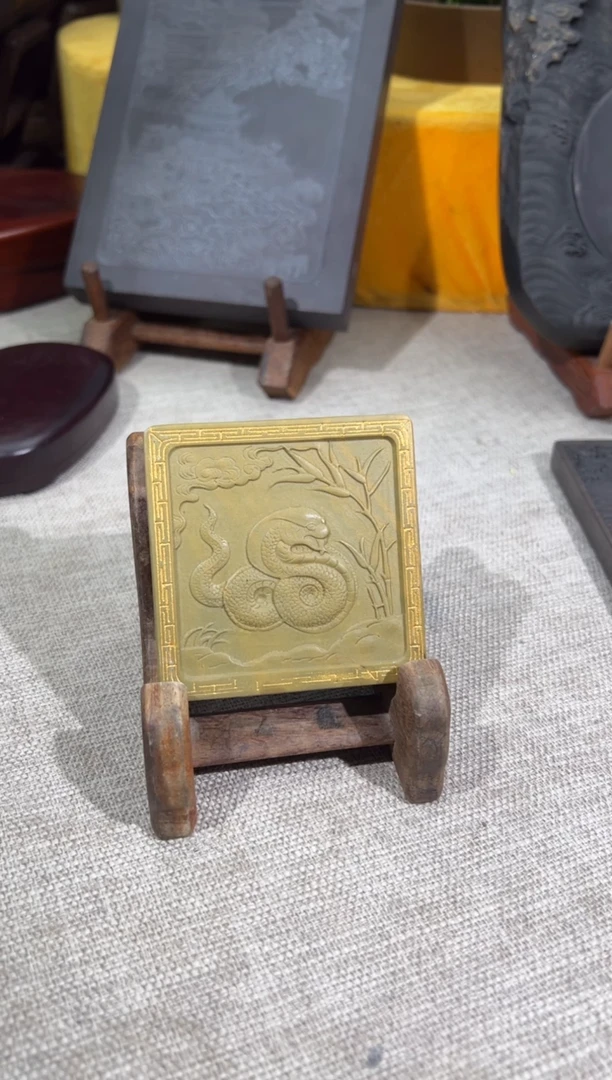 【闪购商品】砚乡姐妹端砚甄选福利绿端生肖砚定制款