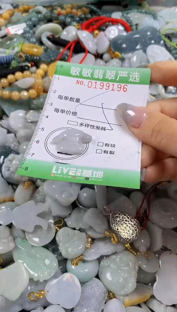 翡翠未镶嵌颈饰闪购0199196