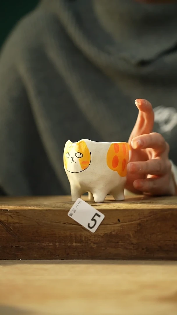 【闪购商品】瓷片新品！喵喵设计师款卡通系列！！！