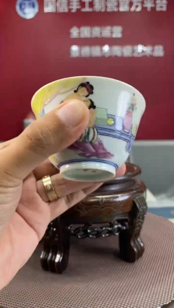 陶瓷b689景德镇瓷器一件