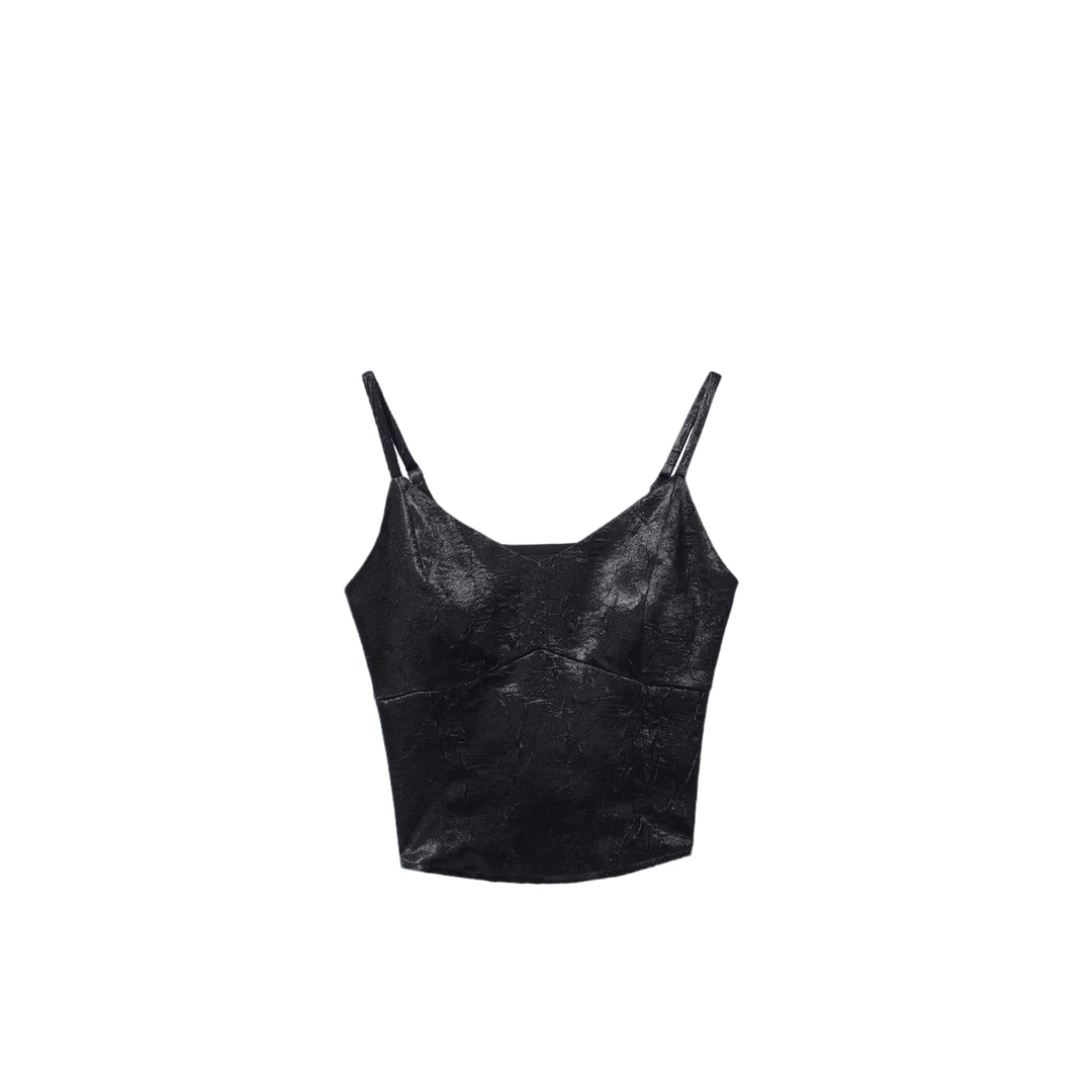 【小橱专享】B7F19360H夏装 性感露肩吊带背心-9360