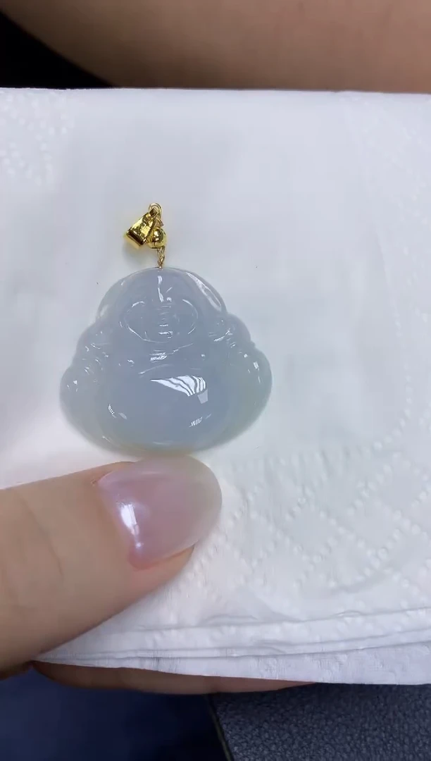 翡翠未镶嵌颈饰天然缅甸翡翠A货
