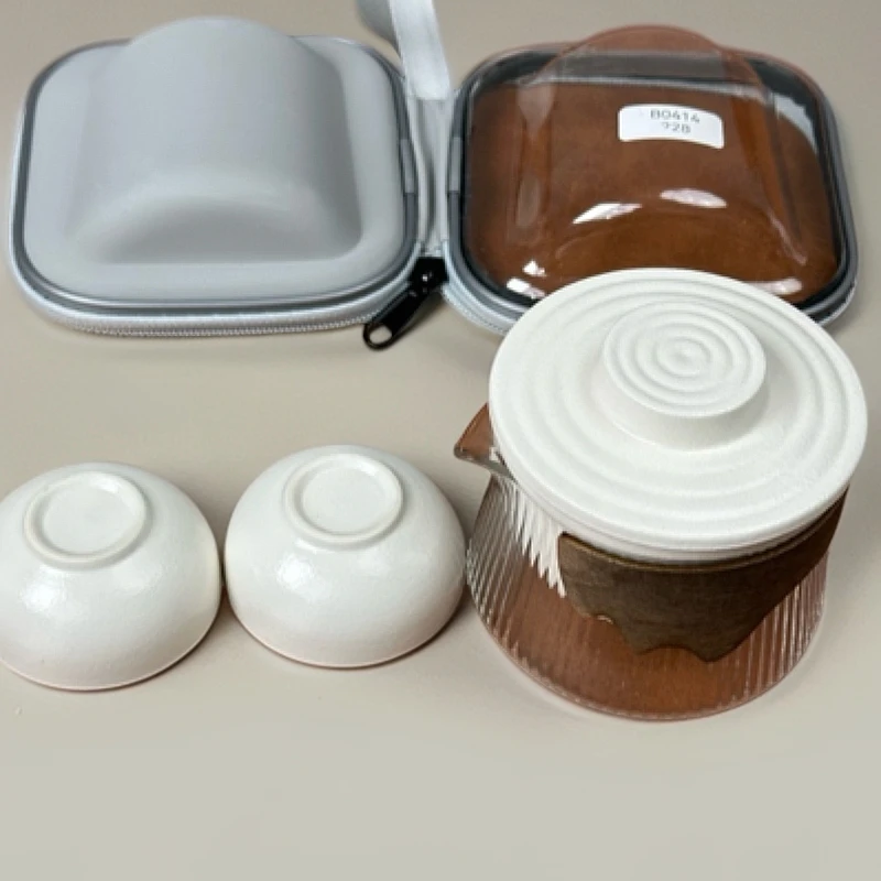 B0414路宝快客一壶两杯茶具