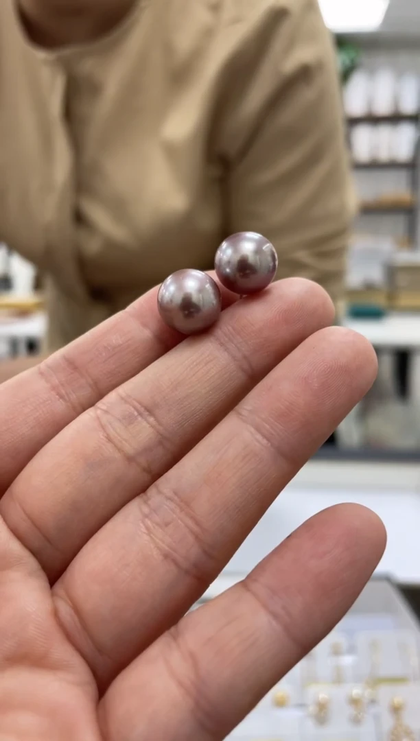 未镶嵌耳饰淡水珍珠297