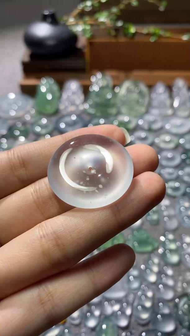 吊坠(不含链)未镶嵌翡翠扣子