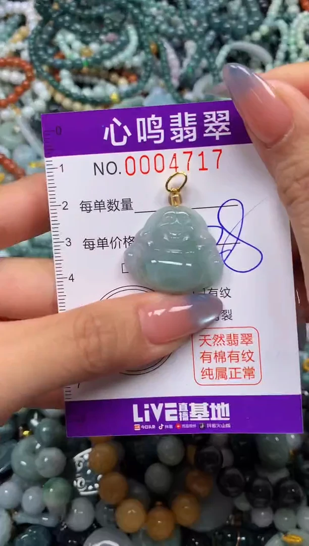 颈饰未镶嵌翡翠闪购004717