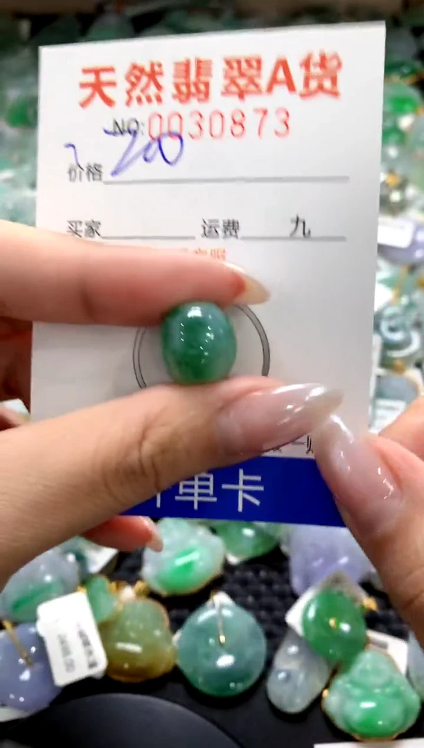 颈饰未镶嵌翡翠浅**莉1
