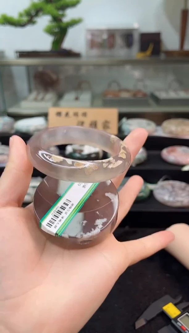 未镶嵌手镯石英质玉59圈口（赠品镯心）S948797