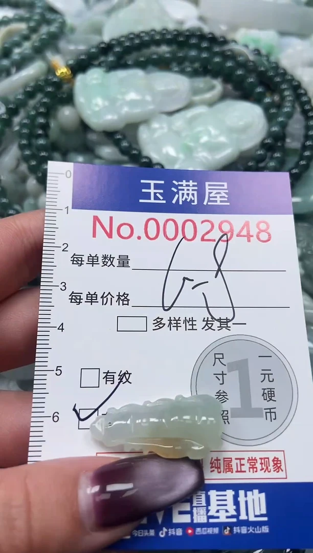 颈饰未镶嵌翡翠2948