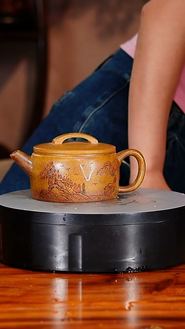 宜兴原矿紫砂壶茶壶280C