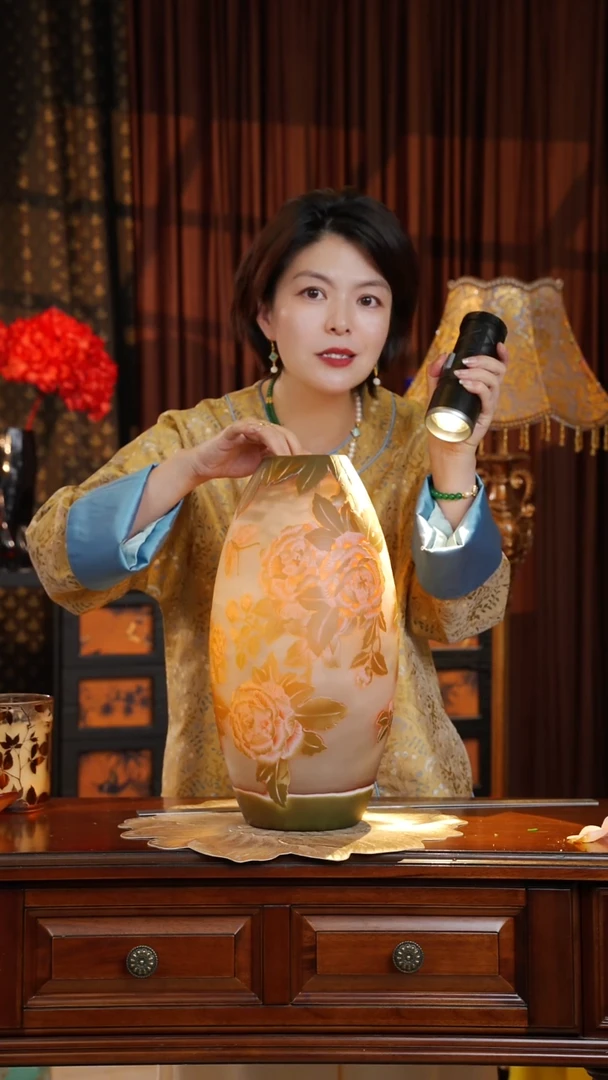 手工艺品琉璃葛蕾--繁花
