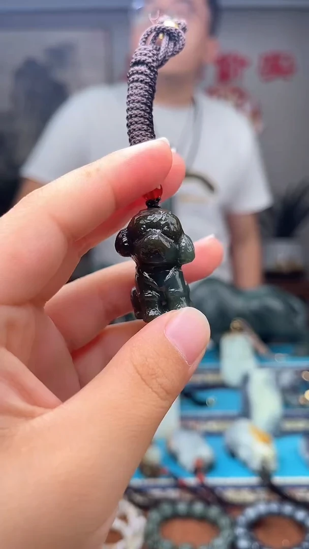 和田玉未镶嵌挂件1