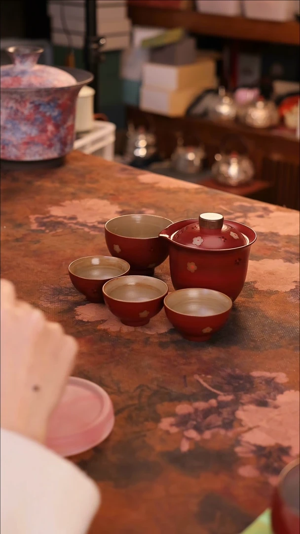 【闪购商品】陶瓷茶具（无礼盒无茶盘）@@A11710