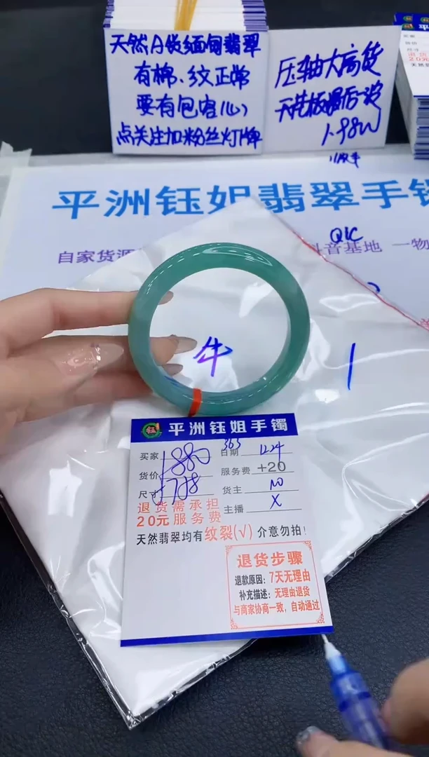 未镶嵌手镯翡翠111