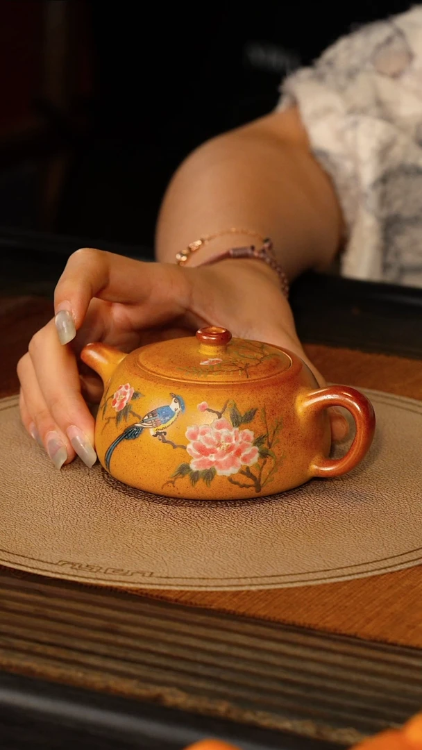 茶壶紫砂宜兴紫砂团团紫砂精选紫砂壶