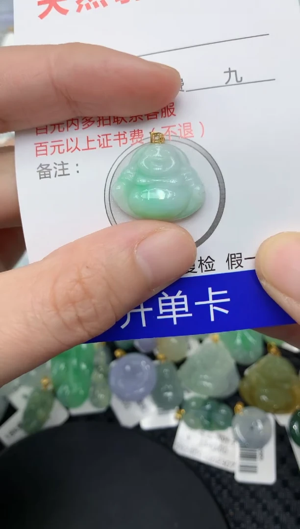 【闪购商品】翡翠颈饰18K金镶嵌111111111111