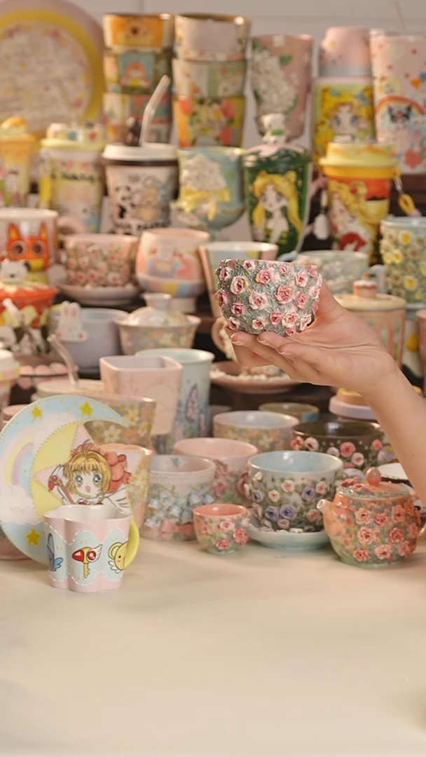 其他景德镇釉下彩手绘设计师款陶瓷