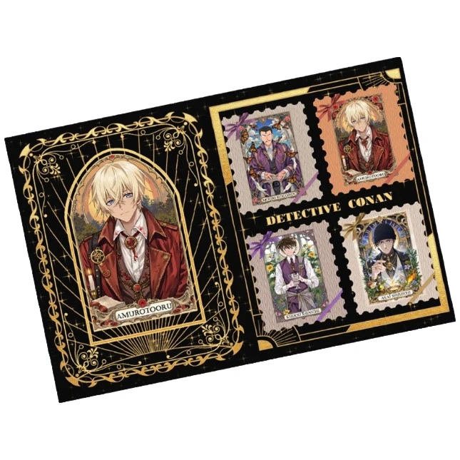 奶糖【平拆/玩法】兰卡 邮票的密码 名侦二创收藏卡牌盲盒