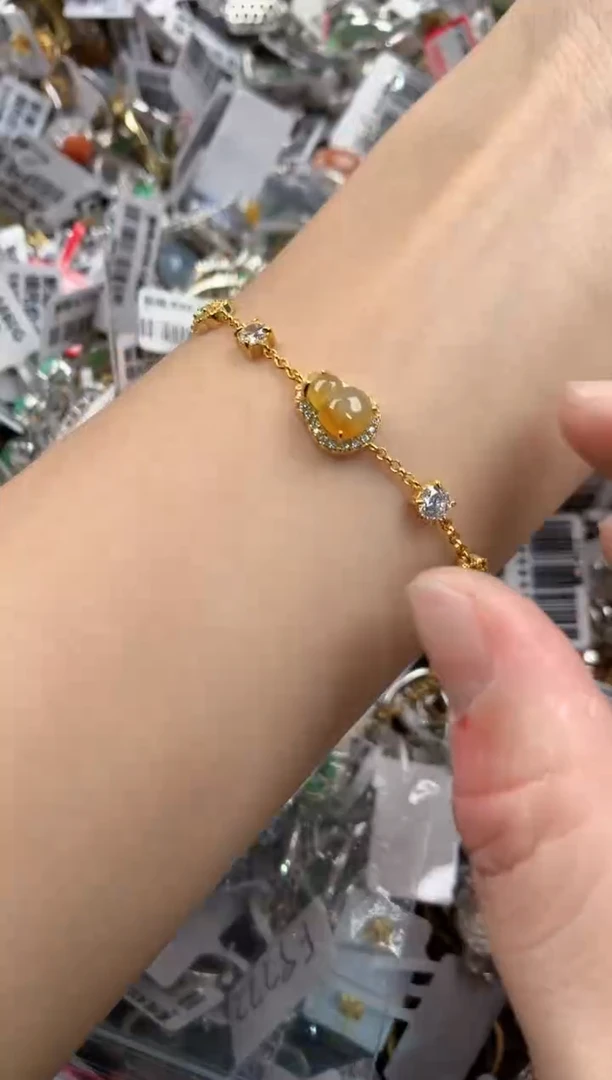 银S925镶嵌戒指翡翠444   5