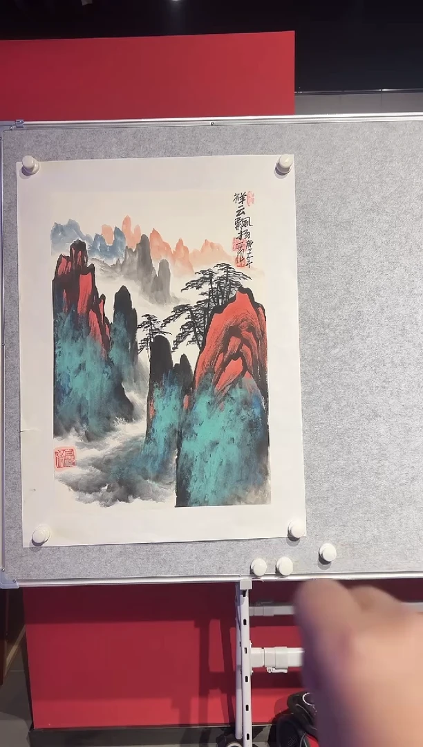 【闪购商品】绘画姜国华-2.7平尺-国画