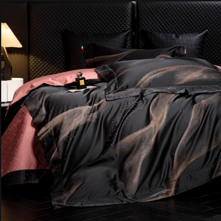 【LANRENMIAO/懒人喵】迪梦 匹马棉色织提花床上用品四件套松弛感