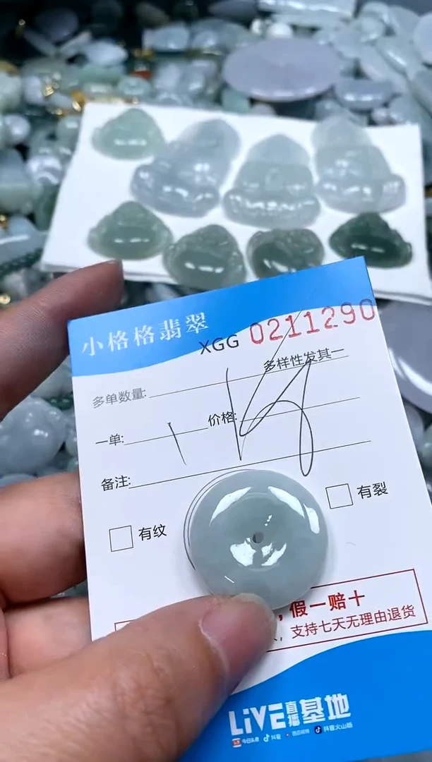 【闪购商品】翡翠颈饰未镶嵌闪购商品0211299