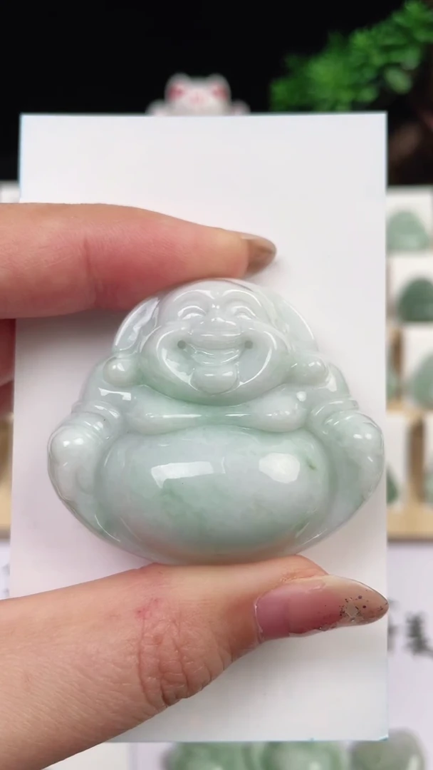 【闪购商品】翡翠颈饰未镶嵌佛公