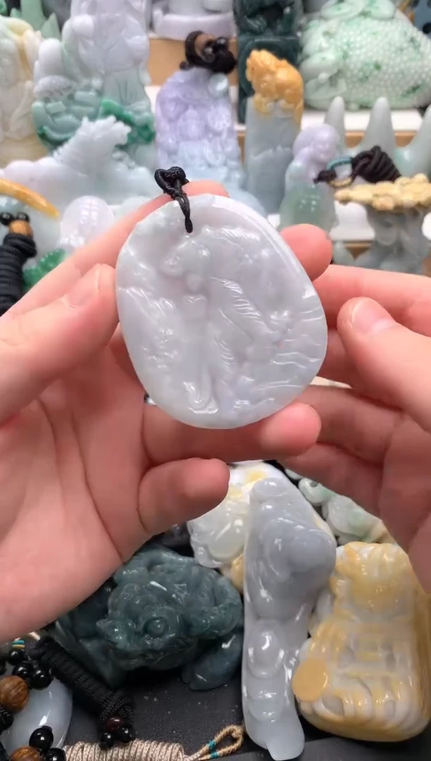 吊坠(不含链)未镶嵌翡翠1