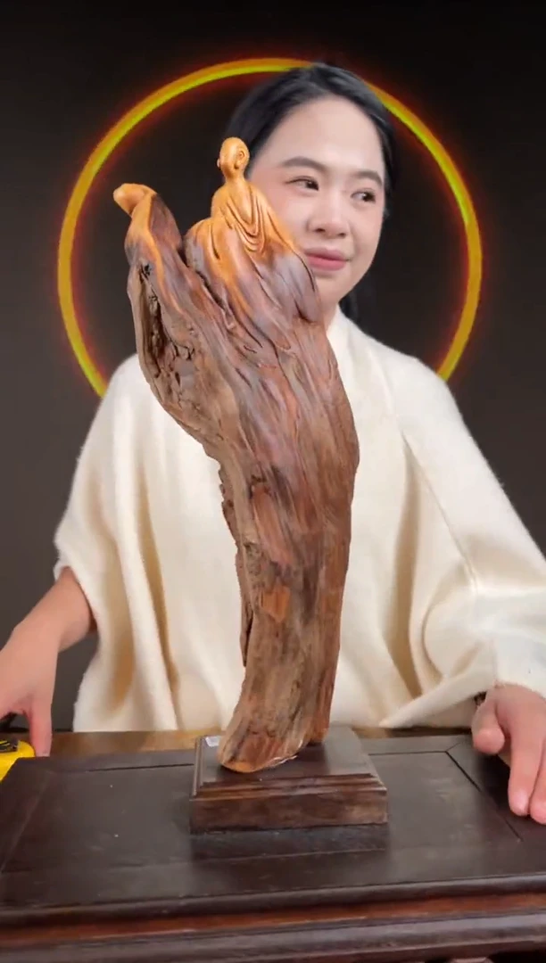 柏木（崖柏）手工摆件,先抢先得! 编号:203