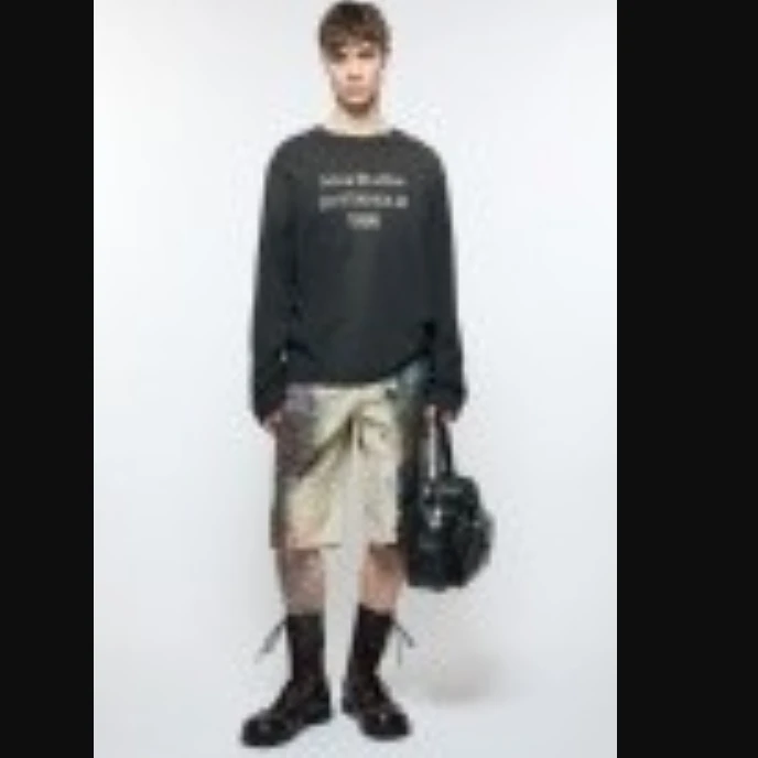 【SNDACNE STUDIOS 设计师品牌】SND AW25 1996LOGO长袖T恤