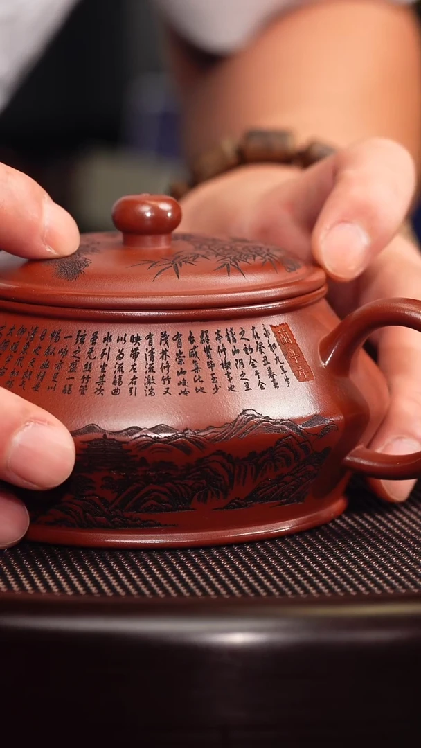 茶壶紫砂  宜兴紫砂原矿壶