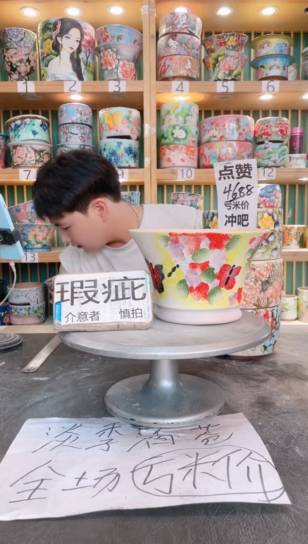 瓷片默认微瑕一物一拍0527-084