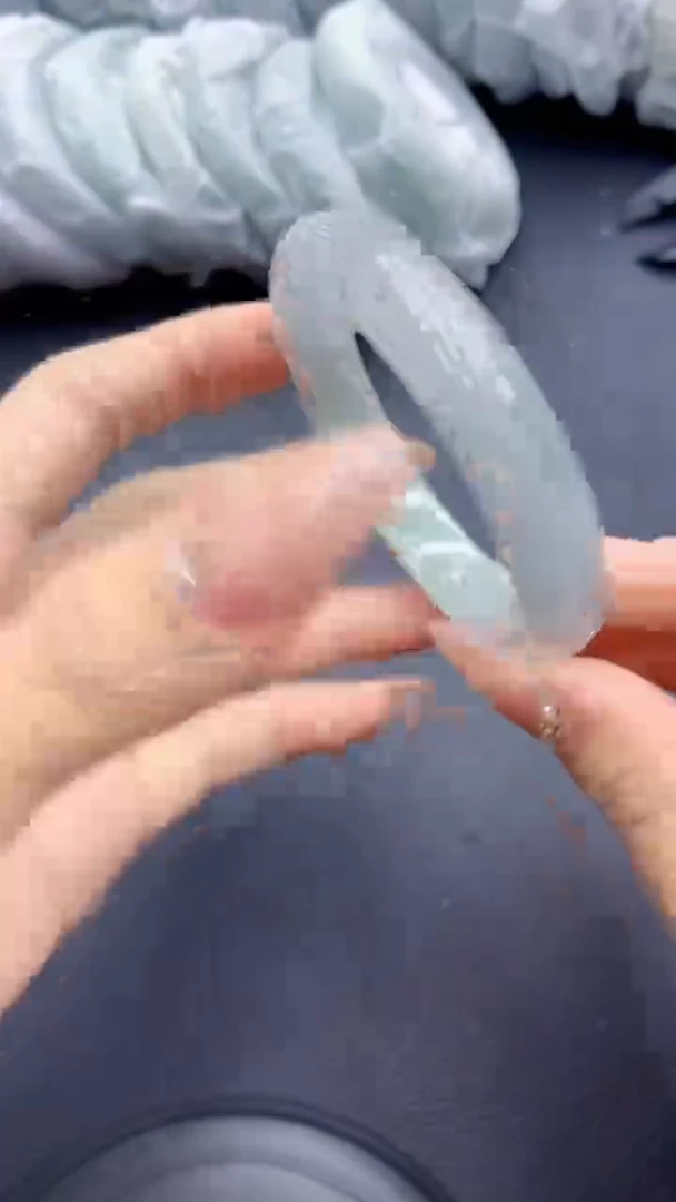 无非金属高冰透美人手镯 所见即所得14