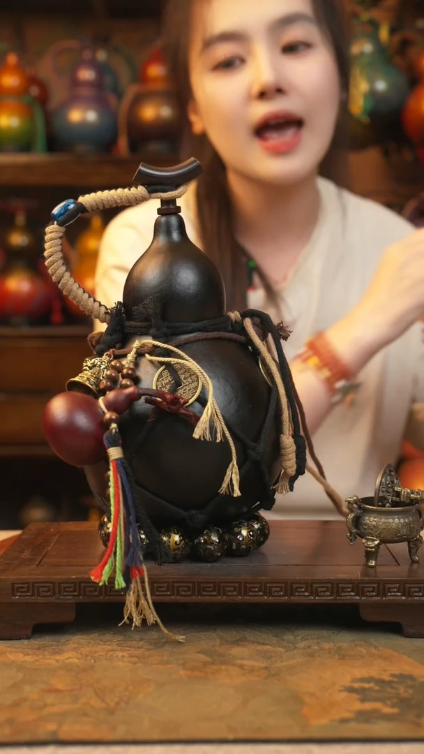 308大漆一物一拍记葫堂出品【不带手串】