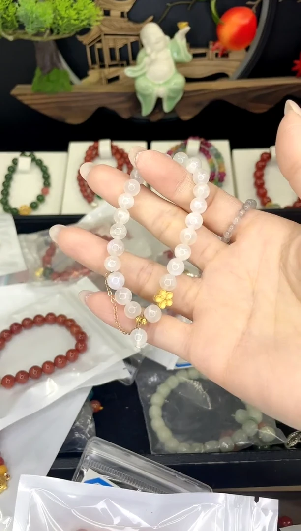 【闪购商品】月光石手链银S925镶嵌三款
