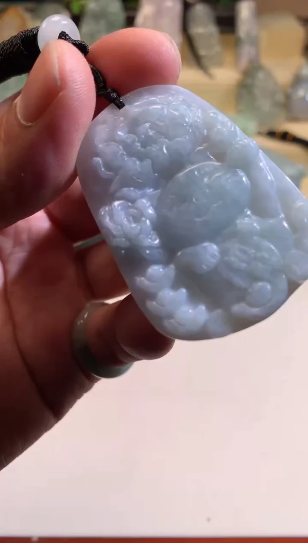 翡翠未镶嵌颈饰6/12/100