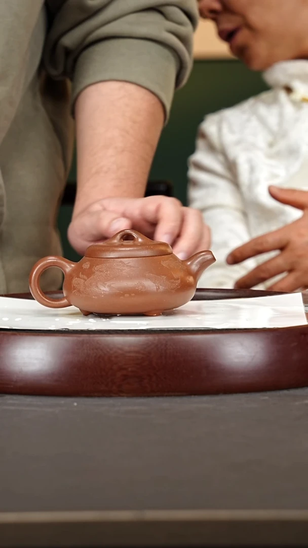 茶壶紫砂150张彩萍 汉棠石瓢 棠韵紫泥280cc