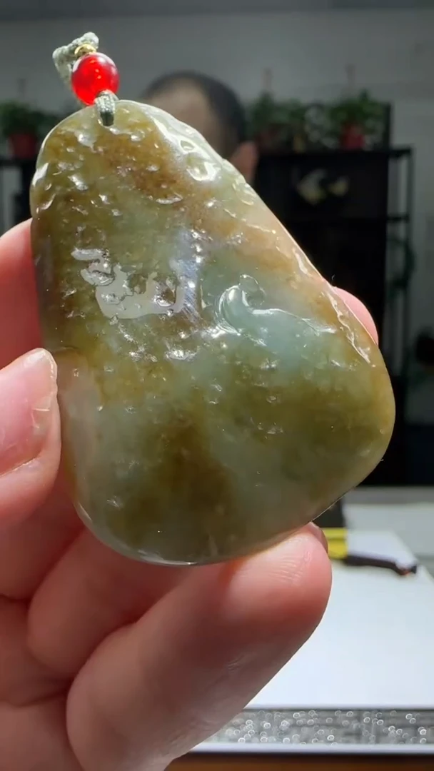 【闪购商品】翡翠颈饰未镶嵌天然翡翠A货吊坠