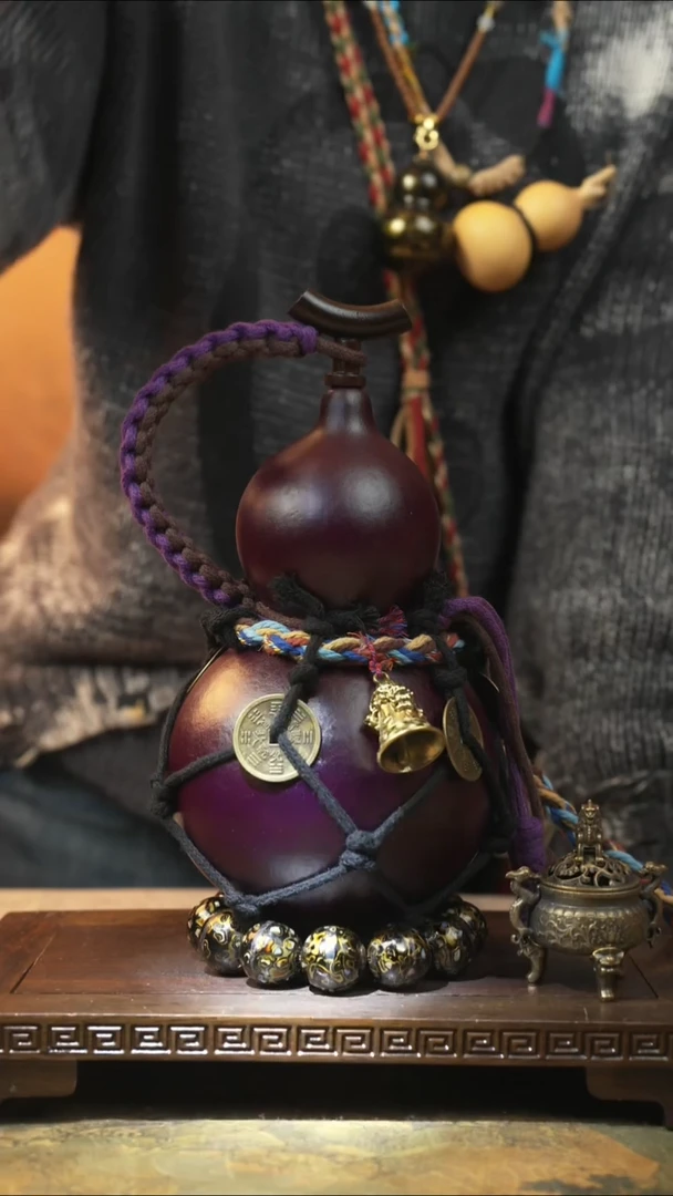 102大漆一物一拍记葫堂出品【不带手串】