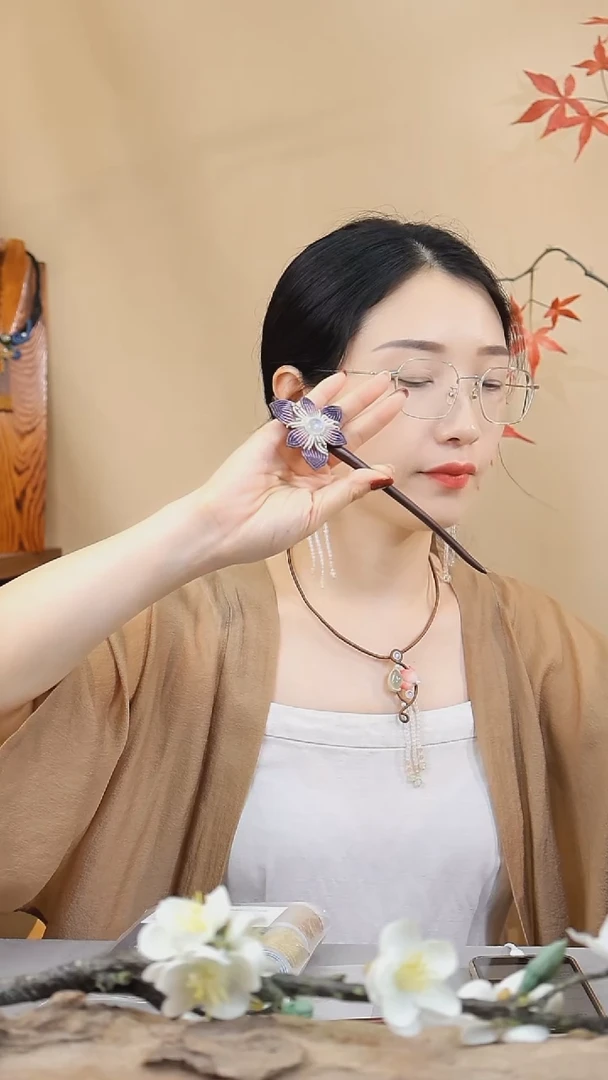 《绮罗》月光配色材料包（分装线）+配套裸石+教程