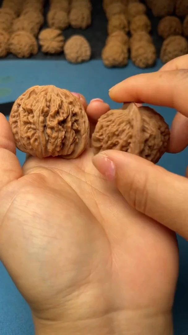 桃核把件W108   楼子  43