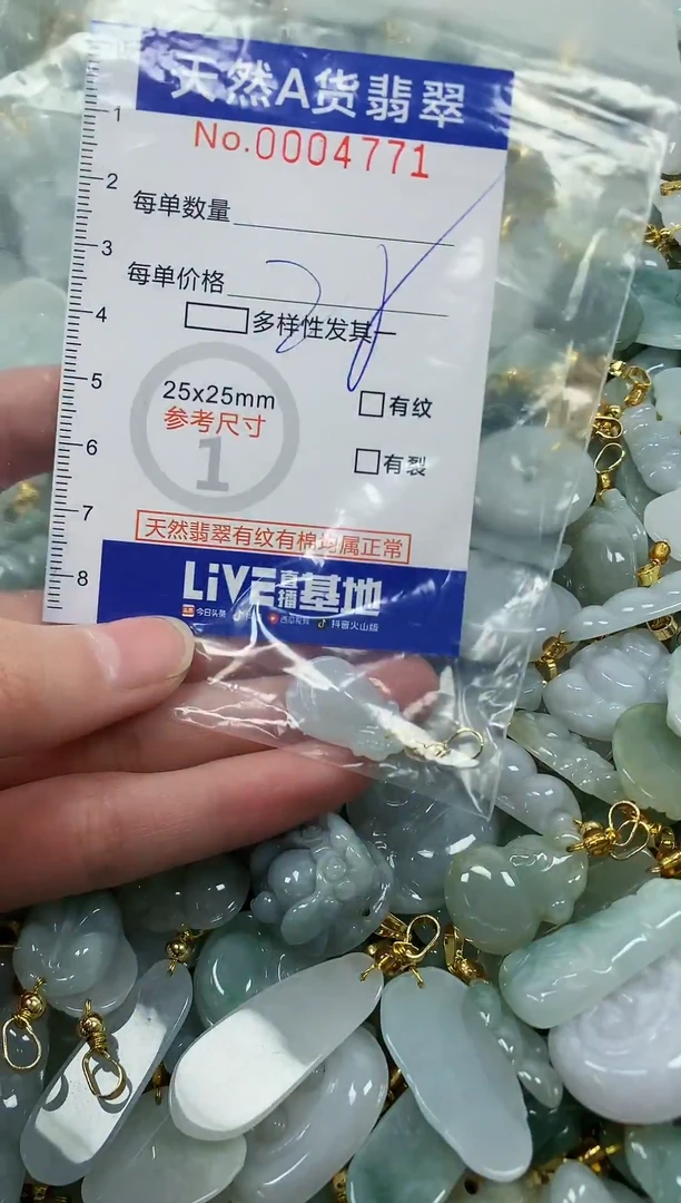颈饰未镶嵌翡翠纯天然a货翡翠