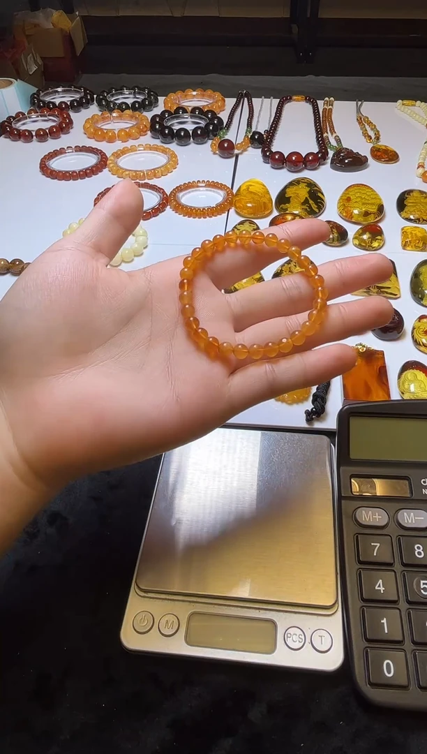 手串蜜蜡未镶嵌蜜蜡手串