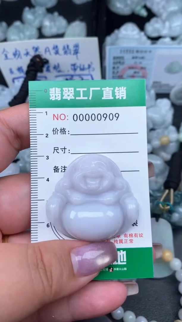 翡翠未镶嵌颈饰缅甸天然A货翡翠0909