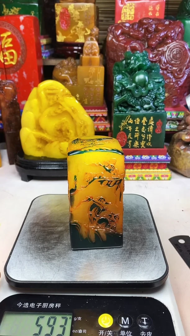 寿山石印石纯天然篆刻石料